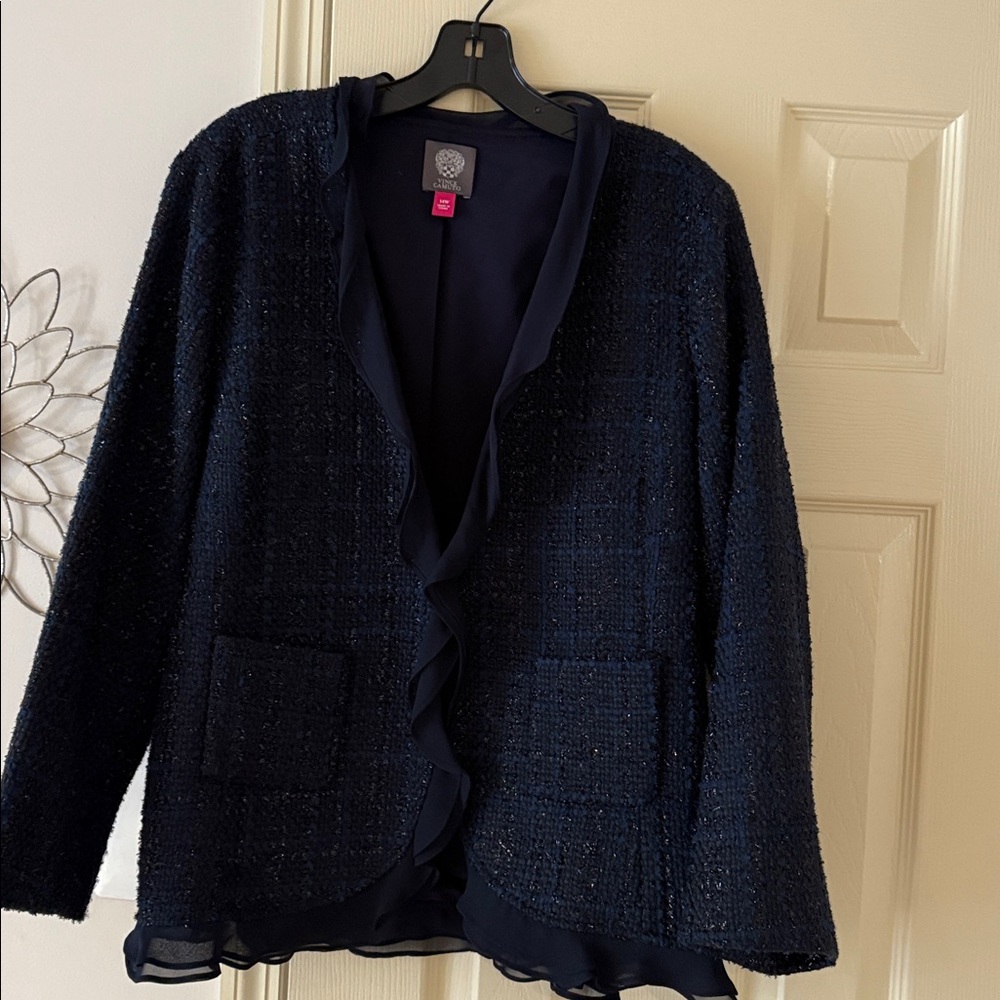 Vince Camilo Tweed Jacket, size 14W, MSRP$245.00